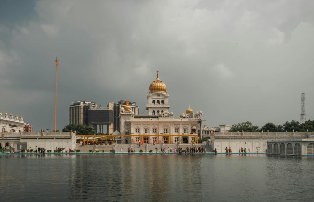 Golden Temple at Gurudwara Bangla Sahib in Delhi